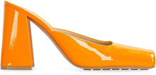 Load image into Gallery viewer, Tower patent leather mules
