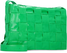 Load image into Gallery viewer, Cassette leather messenger bag
