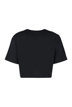 Carica l'immagine nel visualizzatore di Gallery, T-shirt in cotone ricamata
