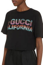 Carica l'immagine nel visualizzatore di Gallery, T-shirt in cotone ricamata
