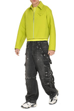 Load image into Gallery viewer, Wool zipped jacket
