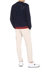 Carica l'immagine nel visualizzatore di Gallery, Pullover in cotone jacquard GG
