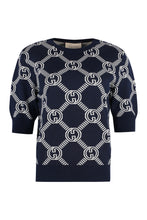 Load image into Gallery viewer, GG motif reversible sweater
