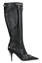 Load image into Gallery viewer, Cagole leather pointy-toe boots
