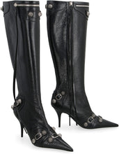Load image into Gallery viewer, Cagole leather pointy-toe boots
