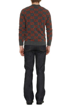 Carica l'immagine nel visualizzatore di Gallery, Cardigan in maglia jacquard con motivo GG
