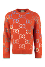 Carica l'immagine nel visualizzatore di Gallery, Pullover in lana GG jacquard
