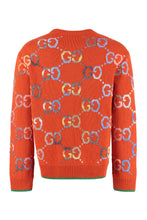 Carica l'immagine nel visualizzatore di Gallery, Pullover in lana GG jacquard

