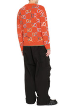 Carica l'immagine nel visualizzatore di Gallery, Pullover in lana GG jacquard
