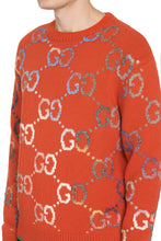 Carica l'immagine nel visualizzatore di Gallery, Pullover in lana GG jacquard
