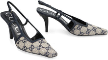 Carica l'immagine nel visualizzatore di Gallery, Slingback GG in tessuto
