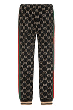 Carica l'immagine nel visualizzatore di Gallery, Track-pants in cotone con logo
