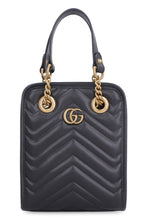 Carica l'immagine nel visualizzatore di Gallery, Mini-bag GG Marmont in pelle
