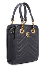 Carica l'immagine nel visualizzatore di Gallery, Mini-bag GG Marmont in pelle
