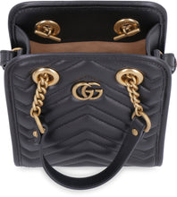 Carica l'immagine nel visualizzatore di Gallery, Mini-bag GG Marmont in pelle
