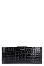 Carica l'immagine nel visualizzatore di Gallery, Clutch Midnight in pelle stampata
