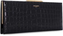Carica l'immagine nel visualizzatore di Gallery, Clutch Midnight in pelle stampata
