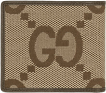 Load image into Gallery viewer, Jumbo GG flap-over wallet
