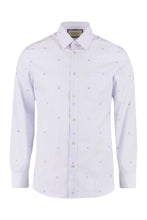 Carica l'immagine nel visualizzatore di Gallery, Camicia in cotone stretch a righe
