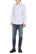 Carica l'immagine nel visualizzatore di Gallery, Camicia in cotone stretch a righe
