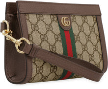 Load image into Gallery viewer, Ophidia coated canvas clutch
