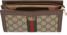 Load image into Gallery viewer, Ophidia coated canvas clutch
