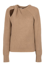 Load image into Gallery viewer, Crew-neck cashmere sweater
