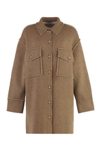 Carica l'immagine nel visualizzatore di Gallery, Overshirt in lana
