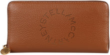 Carica l'immagine nel visualizzatore di Gallery, Portafoglio zip-around Stella Logo in ecopelle
