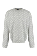 Load image into Gallery viewer, All over logo crew-neck sweater
