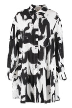 Carica l&#39;immagine nel visualizzatore di Gallery, Abito chemisier in seta stampata
