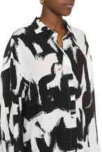 Carica l&#39;immagine nel visualizzatore di Gallery, Abito chemisier in seta stampata
