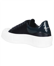 Load image into Gallery viewer, Deck Plimsoll satin sneakers
