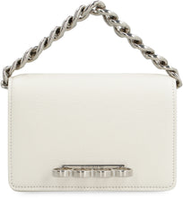 Load image into Gallery viewer, The Four Ring pebbled leather messenger bag
