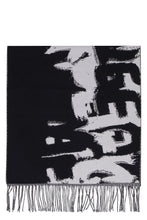 Carica l'immagine nel visualizzatore di Gallery, Sciarpa in lana con stampa Graffiti
