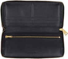 Load image into Gallery viewer, Leather zip-around wallet
