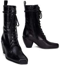 Load image into Gallery viewer, Army Ankle Boot in Leather
