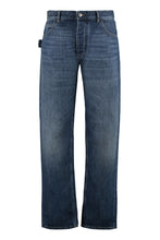 Carica l'immagine nel visualizzatore di Gallery, Jeans straight leg a 5 tasche
