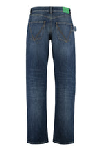 Carica l'immagine nel visualizzatore di Gallery, Jeans straight leg a 5 tasche
