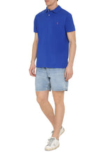 Load image into Gallery viewer, Logo embroidery cotton-piqué polo shirt
