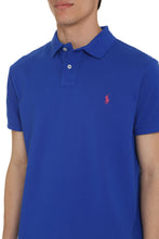 Load image into Gallery viewer, Logo embroidery cotton-piqué polo shirt
