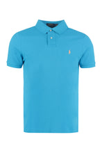 Load image into Gallery viewer, Logo embroidery cotton-piqué polo shirt
