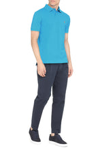 Load image into Gallery viewer, Logo embroidery cotton-piqué polo shirt

