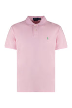 Load image into Gallery viewer, Logo embroidery cotton-piqué polo shirt
