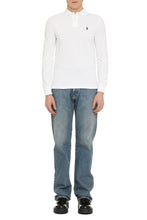 Load image into Gallery viewer, Long sleeve cotton polo shirt
