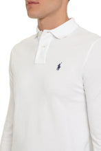 Load image into Gallery viewer, Long sleeve cotton polo shirt
