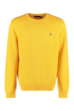 Load image into Gallery viewer, Cotton crew-neck sweater
