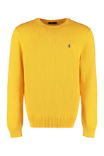 Load image into Gallery viewer, Cotton crew-neck sweater
