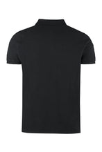 Load image into Gallery viewer, Embroidered cotton-piqué polo shirt
