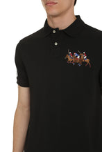 Load image into Gallery viewer, Embroidered cotton-piqué polo shirt
